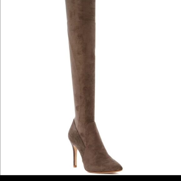 Joie Stretch Jemina B thigh boots in brown size 37 - Picture 13 of 14